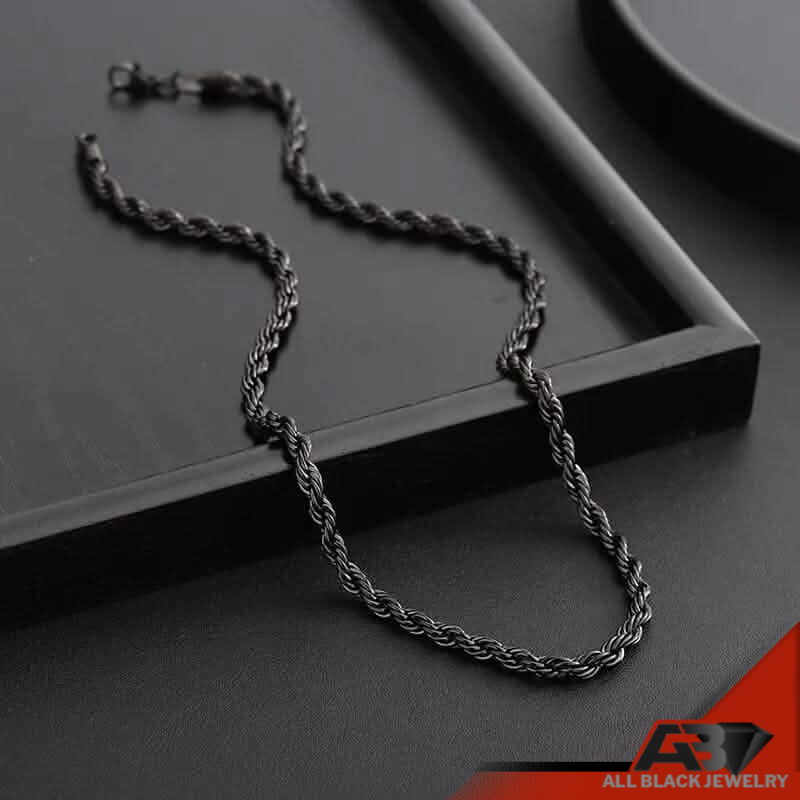 All Black Jewelry