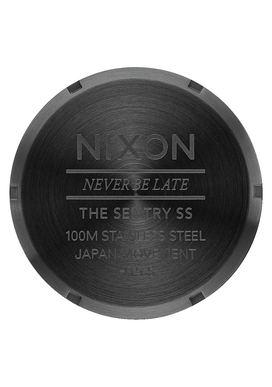 NIXON Sentry SS Black Watch, Black