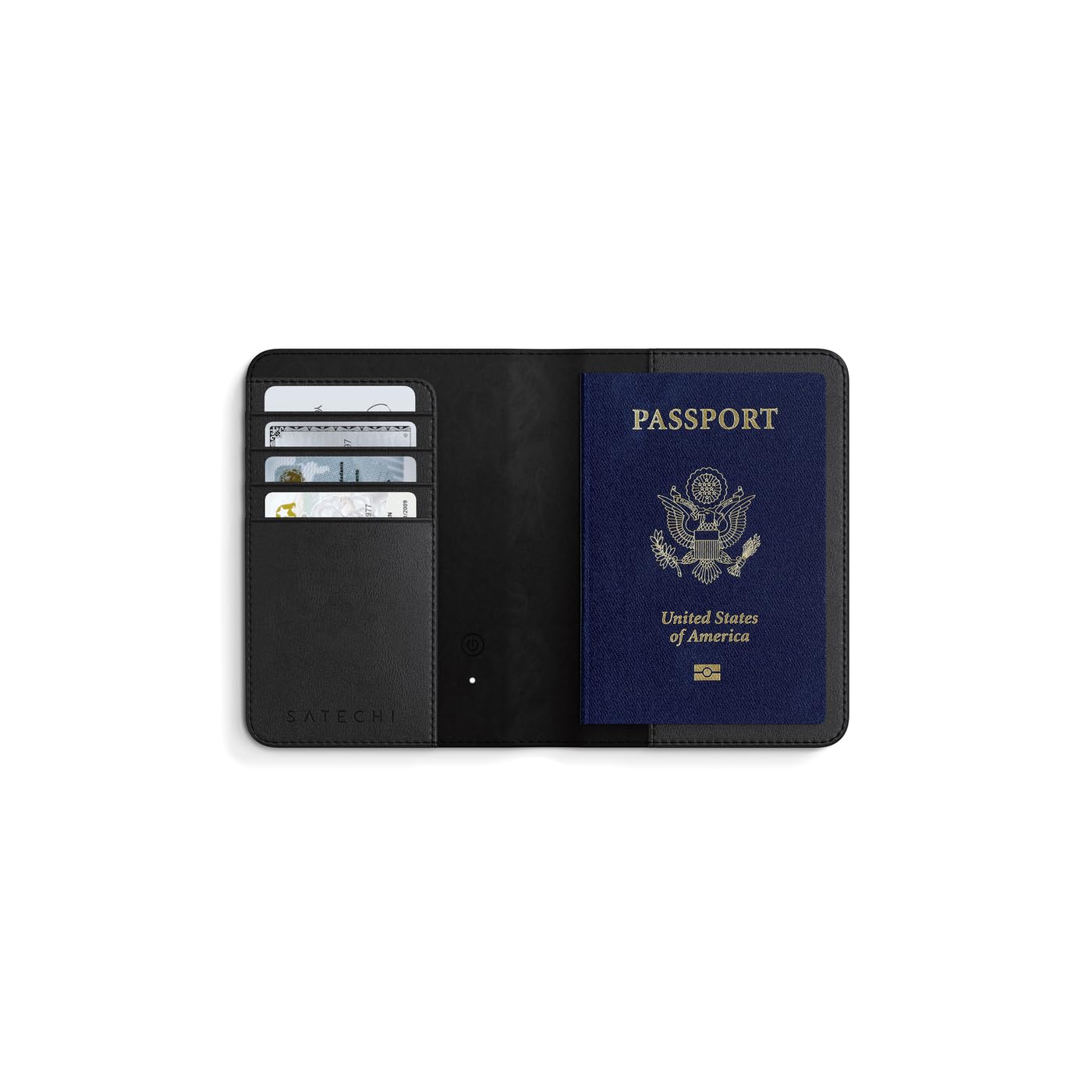 Satechi Passport Holder for Travel with tracking technology