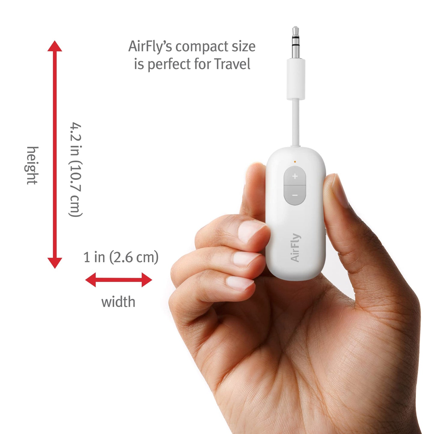 Twelve South AirFly SE | Bluetooth Wireless Audio Transmitter Adapter for AirPods/Headphones