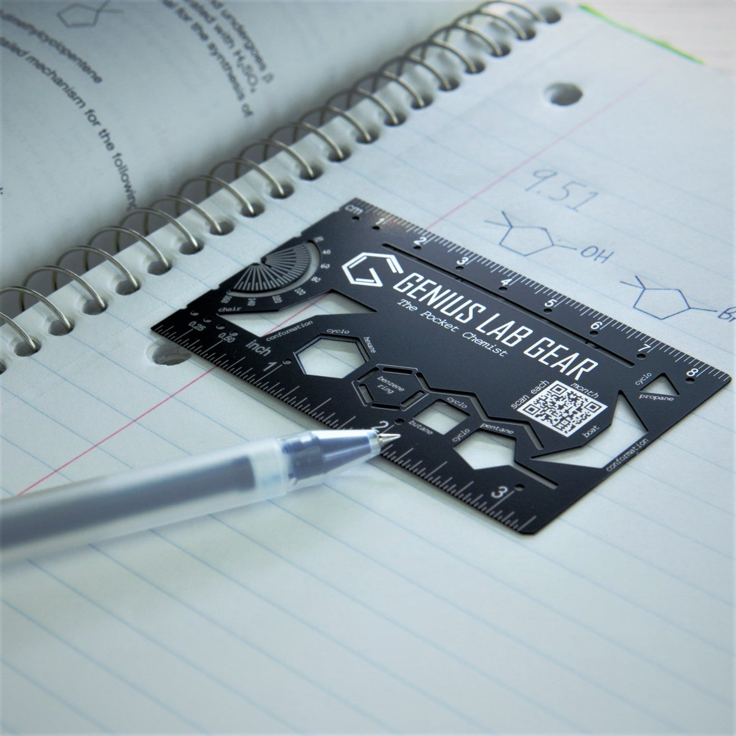 The Pocket Chemist - Organic Chemistry Stencil