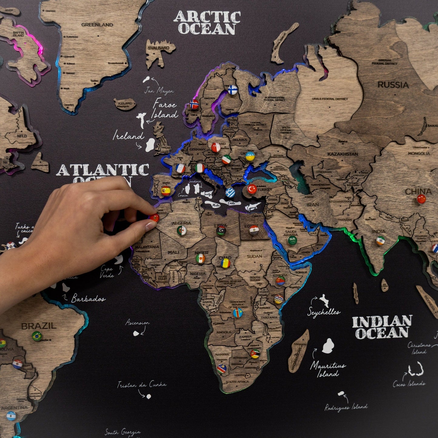 Map on Board LED 2.0 Terra